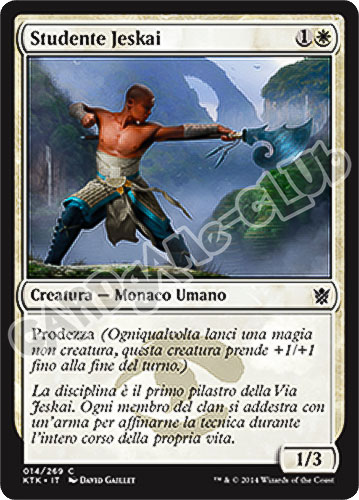 014 / 269 Studente Jeskai comune (IT) -NEAR MINT-