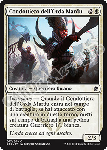 017 / 269 Condottiero dell'Orda Mardu comune (IT) -NEAR MINT-