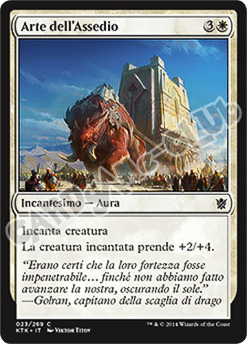 023 / 269 Arte dell'Assedio comune (IT) -NEAR MINT-