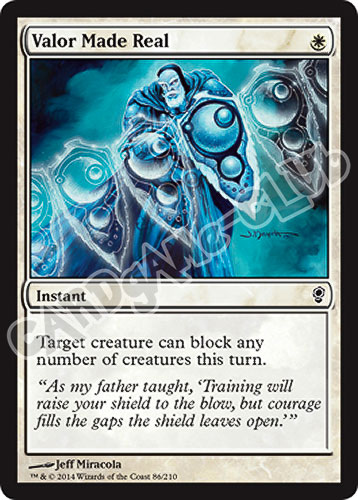 086 / 210 Valor Made Real comune (EN) -NEAR MINT-