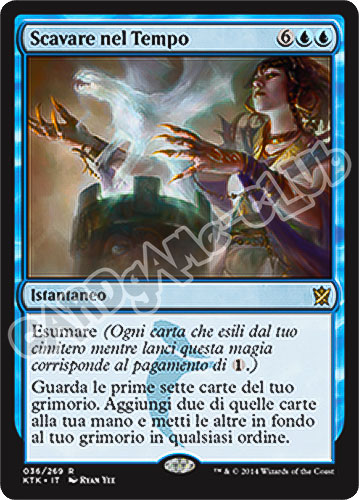 036 / 269 Scavare nel Tempo rara (IT) -NEAR MINT-