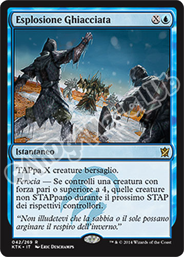 042 / 269 Esplosione Ghiacciata rara (IT) -NEAR MINT-