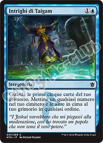 057 / 269 Intrighi di Taigam comune (IT) -NEAR MINT-