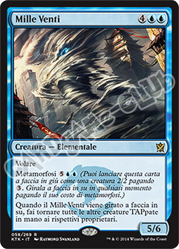 058 / 269 Mille Venti rara (IT) -NEAR MINT-