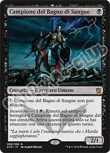 066 / 269 Campione del Bagno di Sangue rara (IT) -NEAR MINT-