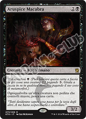 073 / 269 Aruspice Macabra rara (IT) -NEAR MINT-