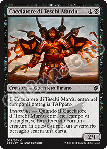 078 / 269 Cacciatore di Teschi Mardu comune (IT) -NEAR MINT-