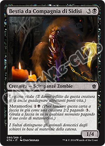 090 / 269 Bestia da Compagnia di Sidisi comune (IT) -NEAR MINT-