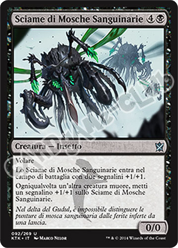 092 / 269 Sciame di Mosche Sanguinarie non comune (IT) -NEAR MINT-