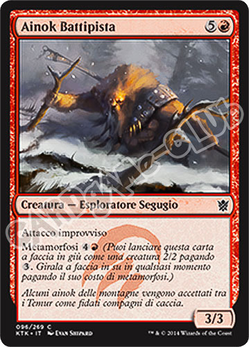 096 / 269 Ainok Battipista comune (IT) -NEAR MINT-