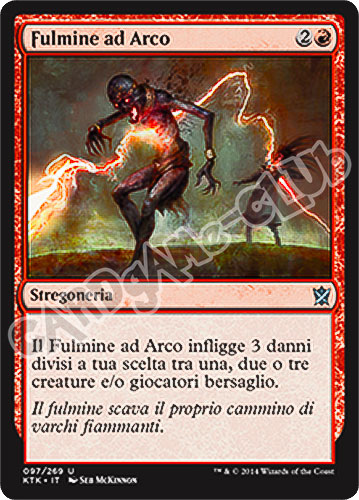 097 / 269 Fulmine ad Arco non comune (IT) -NEAR MINT-