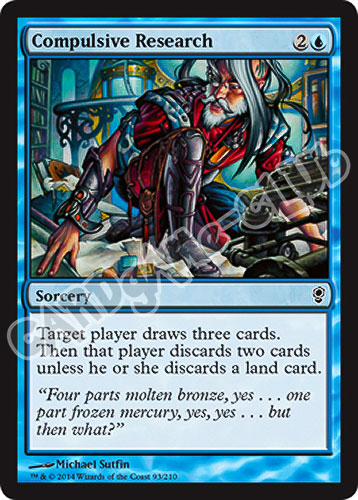 093 / 210 Compulsive Research comune (EN) -NEAR MINT-