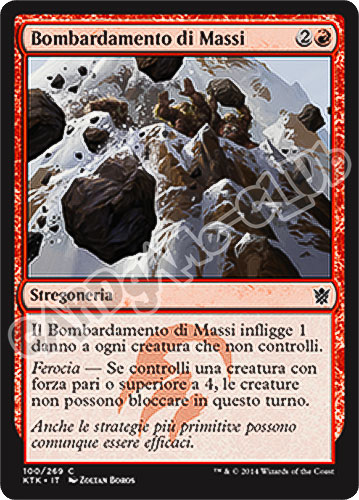 100 / 269 Bombardamento di Massi comune (IT) -NEAR MINT-