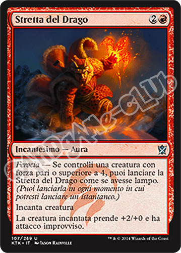 107 / 269 Stretta del Drago non comune (IT) -NEAR MINT-