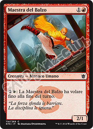 114 / 269 Maestra del Balzo comune (IT) -NEAR MINT-