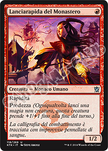 118 / 269 Lanciarapida del Monastero non comune (IT) -NEAR MINT-