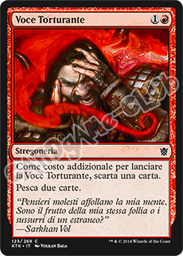 123 / 269 Voce Torturante comune (IT) -NEAR MINT-
