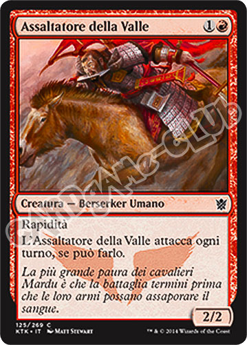 125 / 269 Assaltatore della Valle comune (IT) -NEAR MINT-
