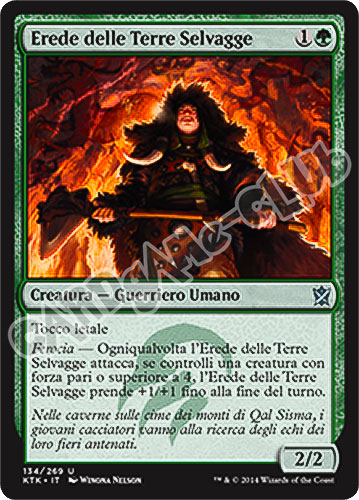134 / 269 Erede delle Terre Selvagge non comune (IT) -NEAR MINT-