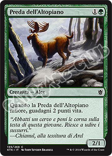 135 / 269 Preda dell'Altopiano comune (IT) -NEAR MINT-