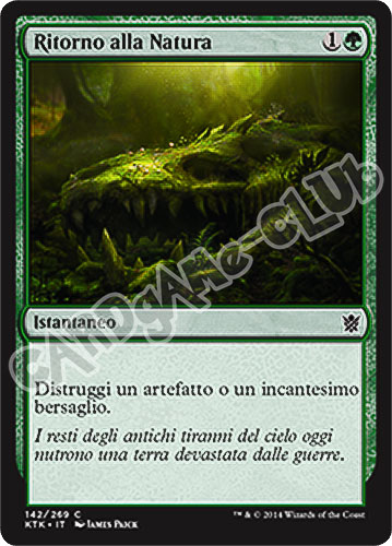 142 / 269 Ritorno alla Natura comune (IT) -NEAR MINT-