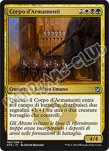 165 / 269 Corpo d'Armamenti non comune (IT) -NEAR MINT-