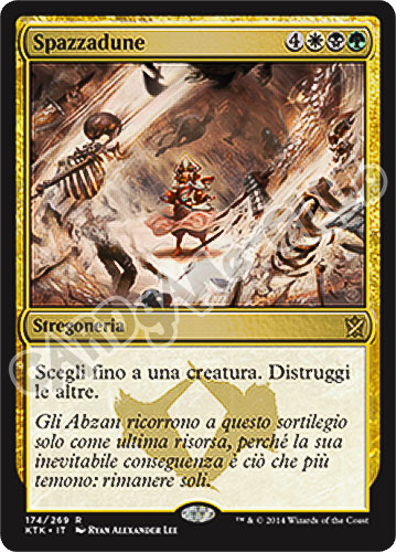 174 / 269 Spazzadune rara (IT) -NEAR MINT-