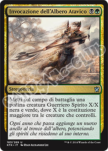 183 / 269 Invocazione dell'Albero Atavico non comune (IT) -NEAR MINT-