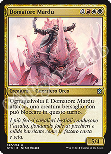 187 / 269 Domatore Mardu non comune (IT) -NEAR MINT-
