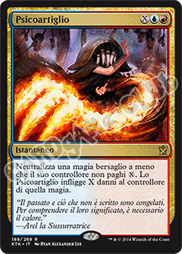 189 / 269 Psicoartiglio rara (IT) -NEAR MINT-