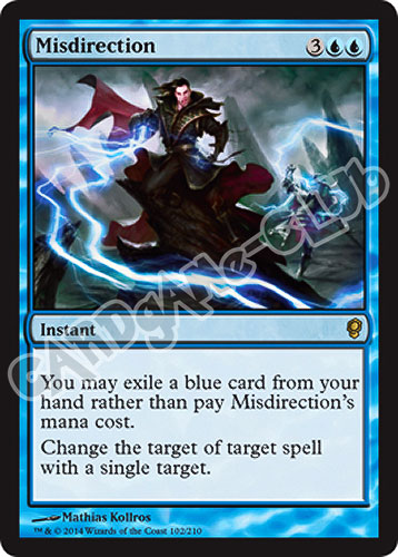 102 / 210 Misdirection rara (EN) -NEAR MINT-