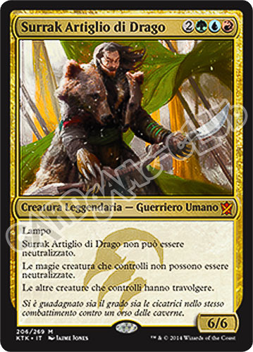 206 / 269 Surrak Artiglio di Drago rara mitica (IT) -NEAR MINT-