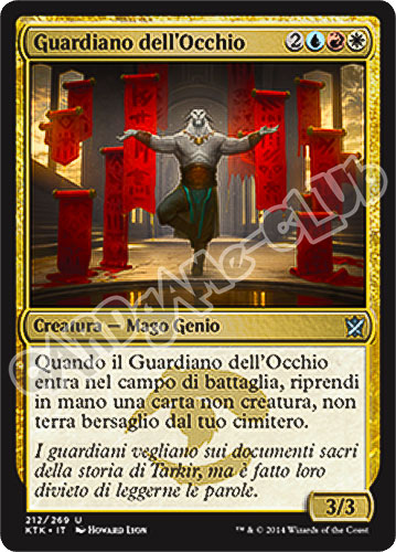212 / 269 Guardiano dell'Occhio non comune (IT) -NEAR MINT-