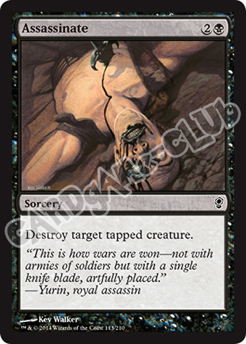 113 / 210 Assassinate comune (EN) -NEAR MINT-