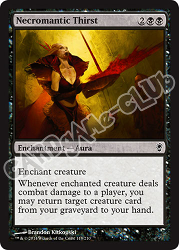 119 / 210 Necromantic Thirst comune (EN) -NEAR MINT-