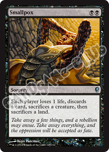 125 / 210 Smallpox non comune (EN) -NEAR MINT-