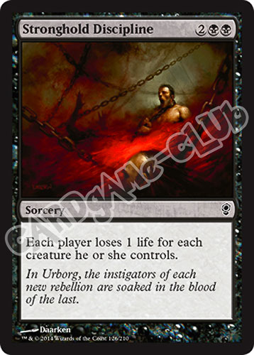 126 / 210 Stronghold Discipline comune (EN) -NEAR MINT-