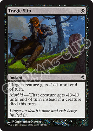 128 / 210 Tragic Slip comune (EN) -NEAR MINT-