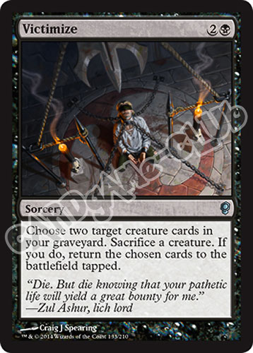 133 / 210 Victimize non comune (EN) -NEAR MINT-