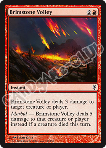 138 / 210 Brimstone Volley comune (EN) -NEAR MINT-