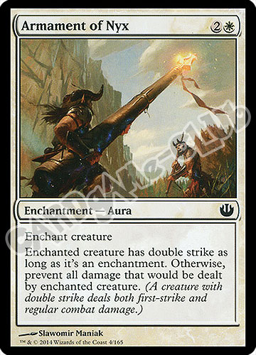 004 / 165 Armament of Nyx comune (EN) -NEAR MINT-