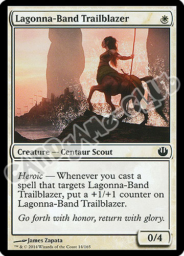 014 / 165 Lagonna-Band Trailblazer comune (EN) -NEAR MINT-