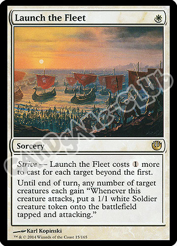 015 / 165 Launch the Fleet rara (EN) -NEAR MINT-