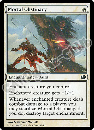 017 / 165 Mortal Obstinacy comune (EN) -NEAR MINT-