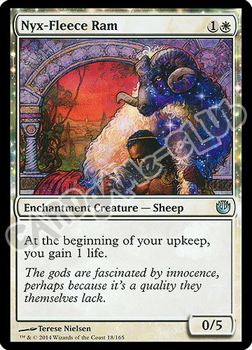 018 / 165 Nyx-Fleece Ram non comune (EN) -NEAR MINT-