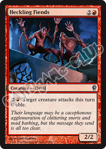 145 / 210 Heckling Fiends non comune (EN) -NEAR MINT-