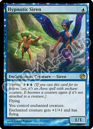 042 / 165 Hypnotic Siren rara (EN) -NEAR MINT-