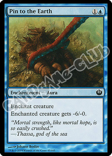 045 / 165 Pin to the Earth comune (EN) -NEAR MINT-