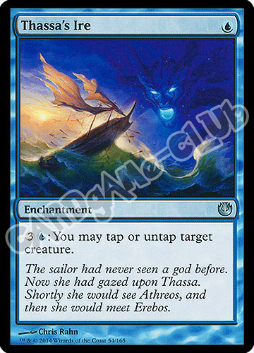 054 / 165 Thassa's Ire non comune (EN) -NEAR MINT-