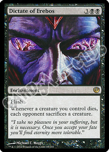 065 / 165 Dictate of Erebos rara (EN) -NEAR MINT-